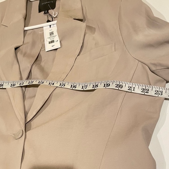 Dynamite women’s oversized Boyfriend blazer size L - Picture 4 of 8